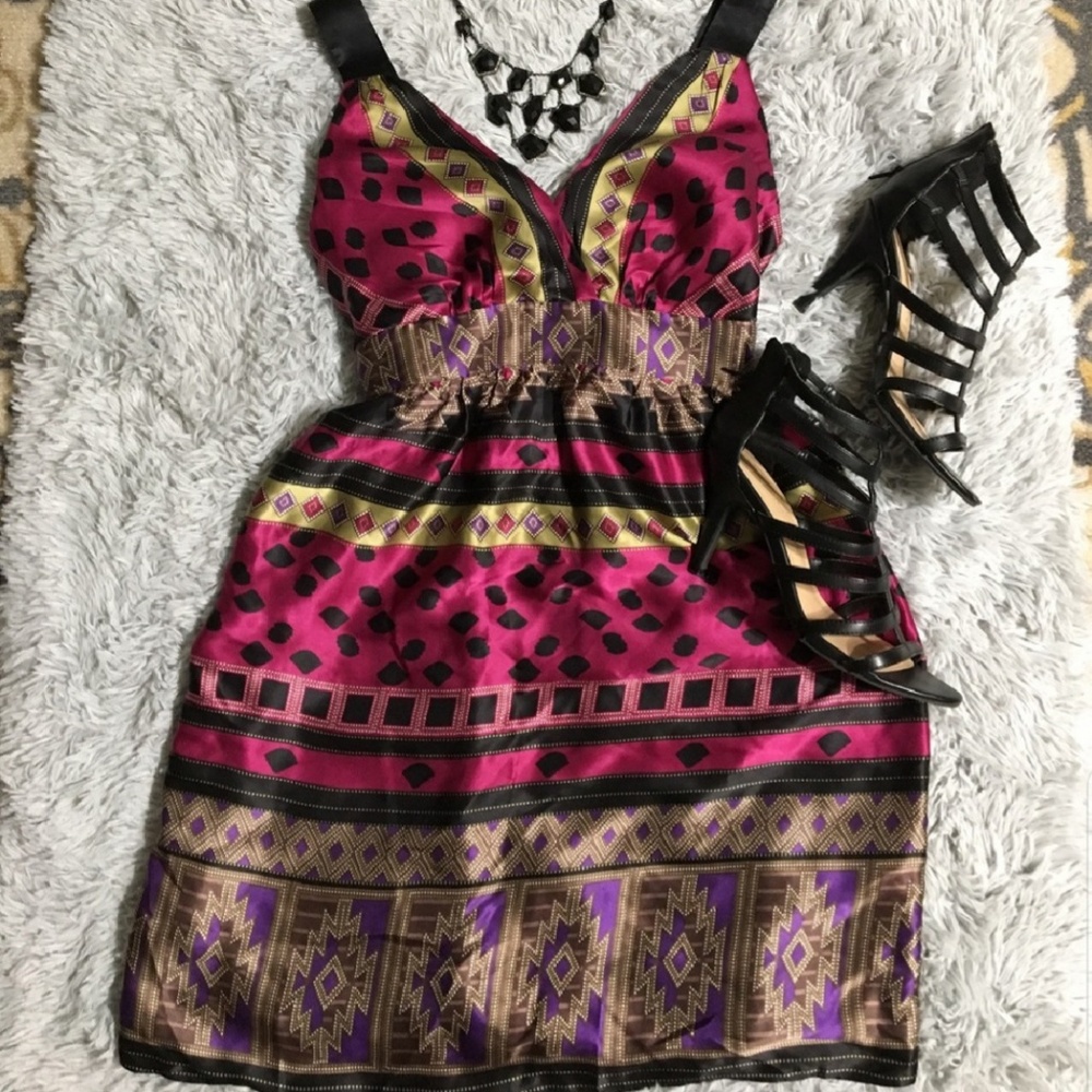 Galina Sobolev Silk Dress